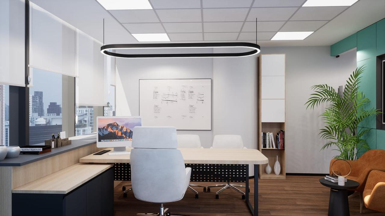 ergonomic office workstation design in Gurugram with modular furniture setup